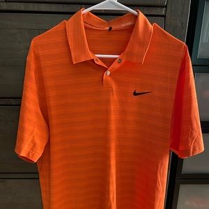 Tiger Woods - Nike Golf Polo - Medium - Orange
